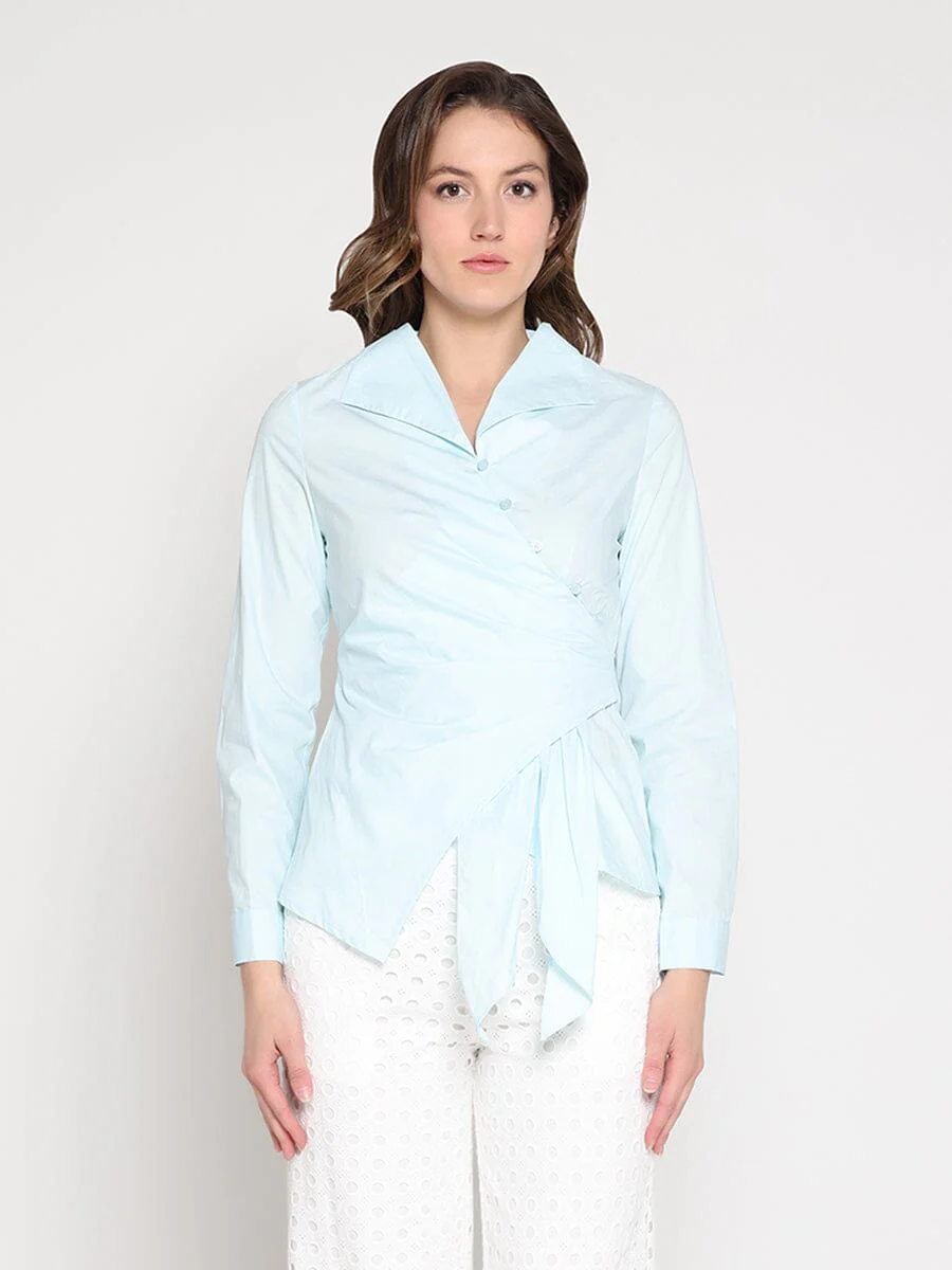 Asymmetrical Long Sleeve Top