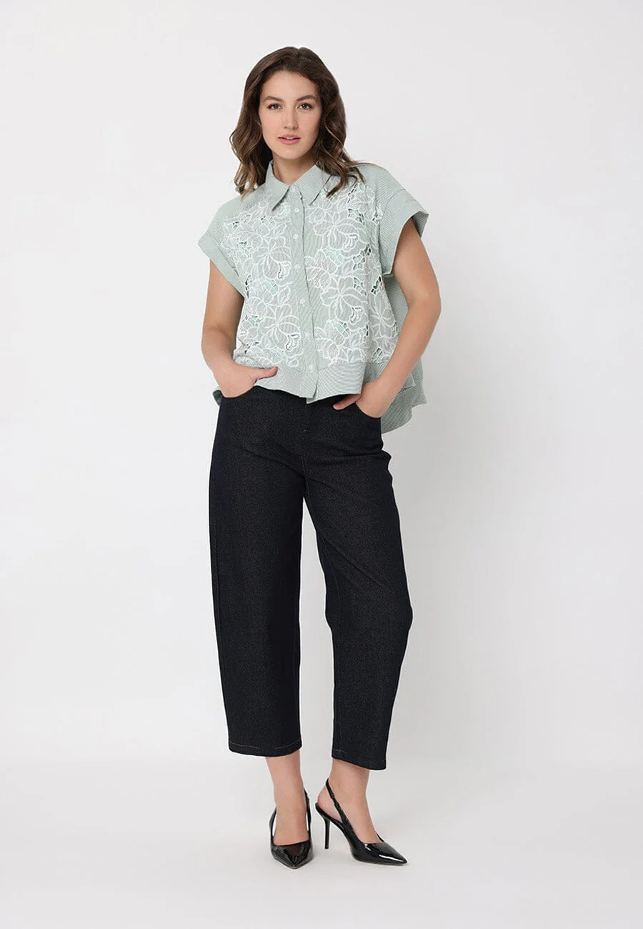Casual Fit Barrel Pants - Image 2