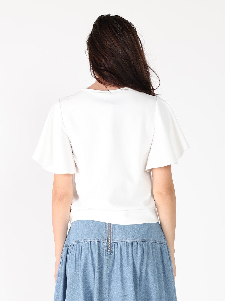 Crystal Embroidered Crewneck Top - Image 8