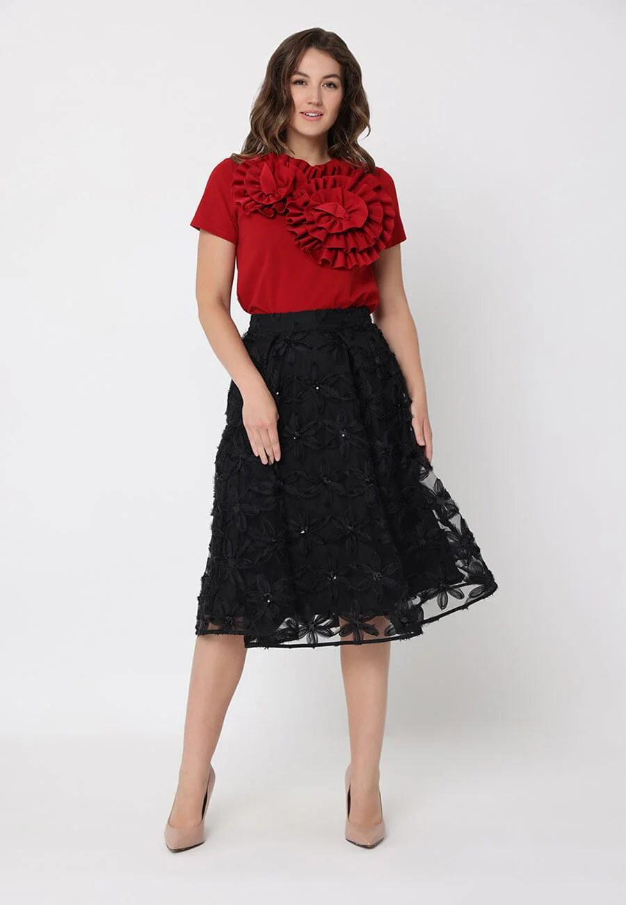 Flower Shape Decoration Top - Image 10