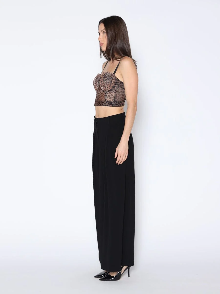Leopard Print Bustier Top - Image 3
