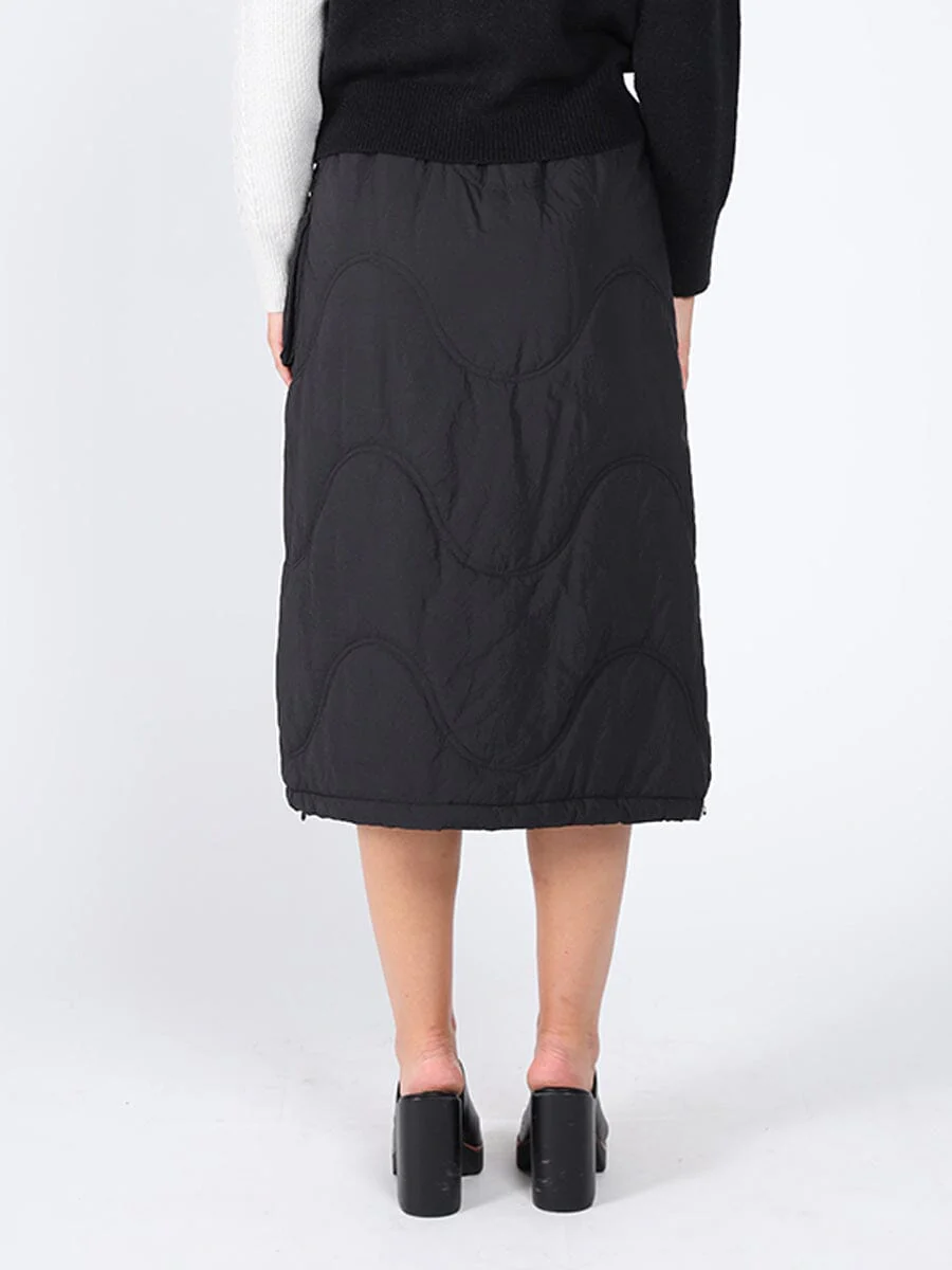 Quilted Cargo Skirt - Image 4