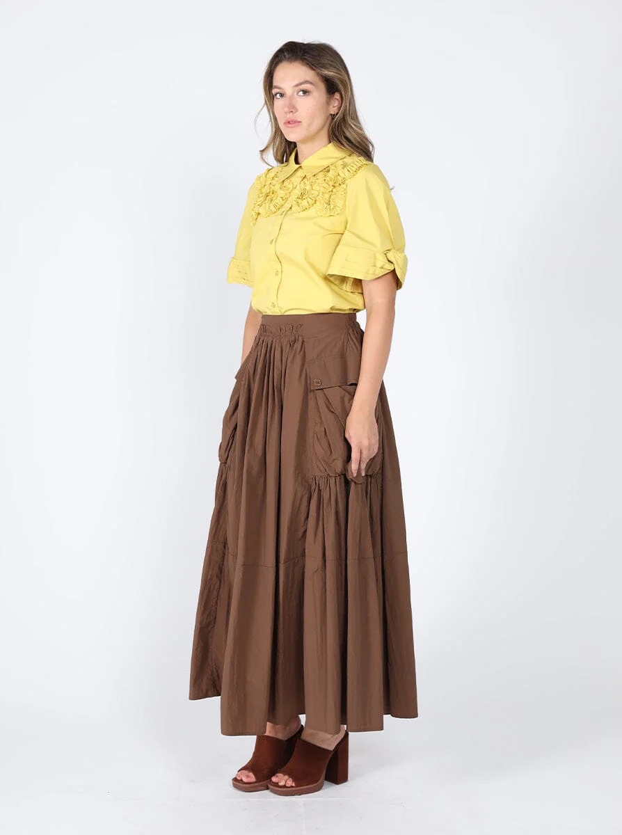 Ruffled work shirt - Image 3