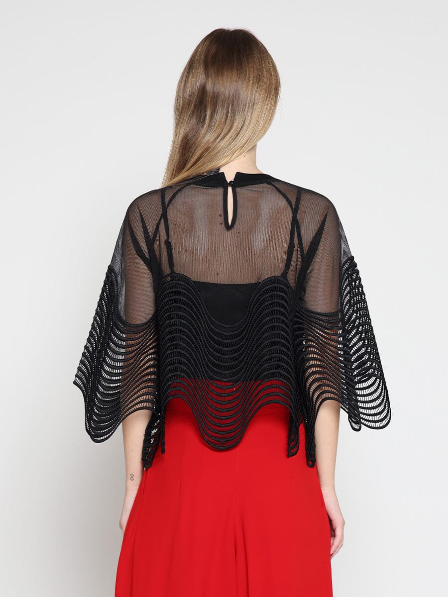 See-Through Round Lace Top - Image 8