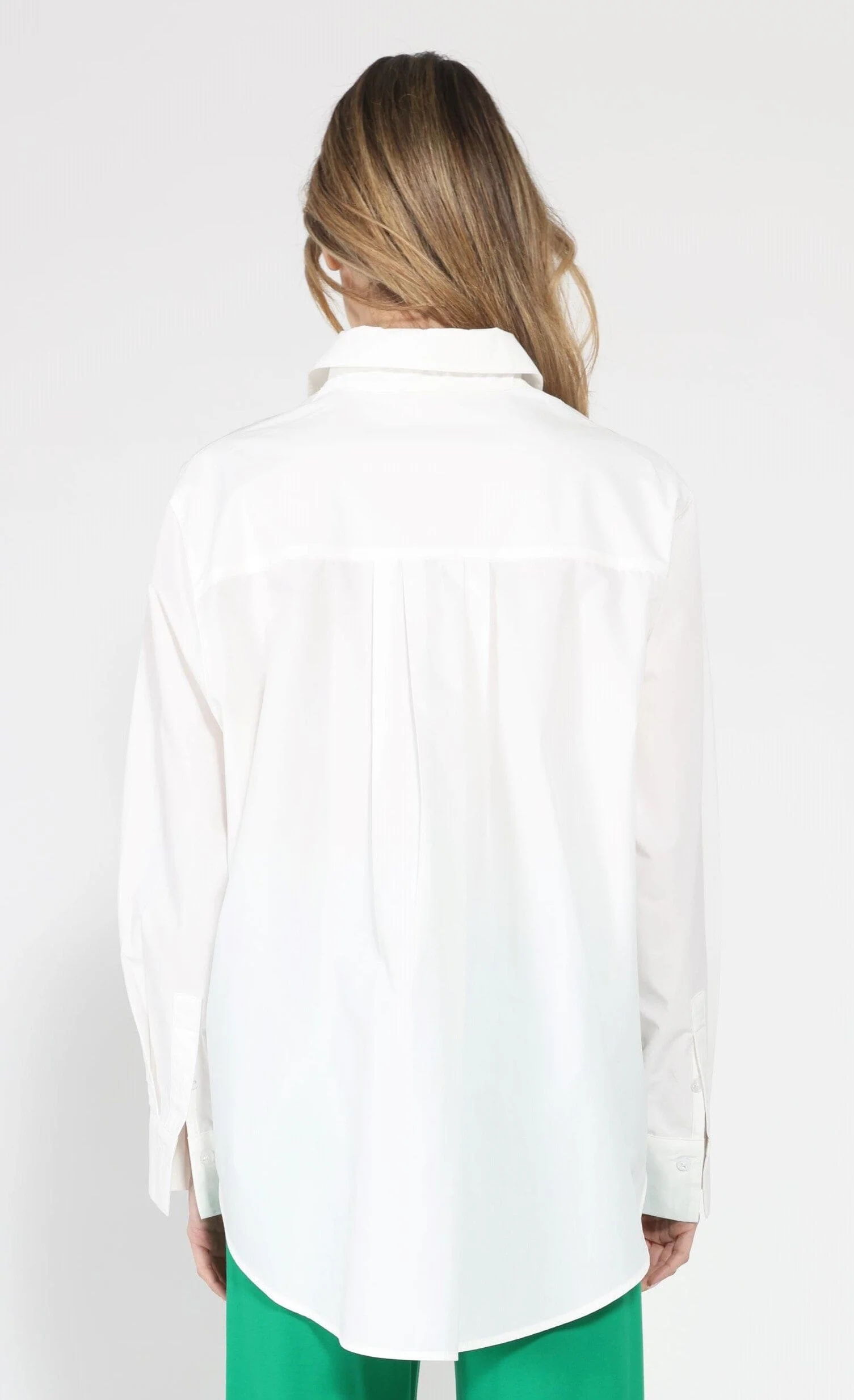 SIde flower detail button down long sleeve top - Image 12