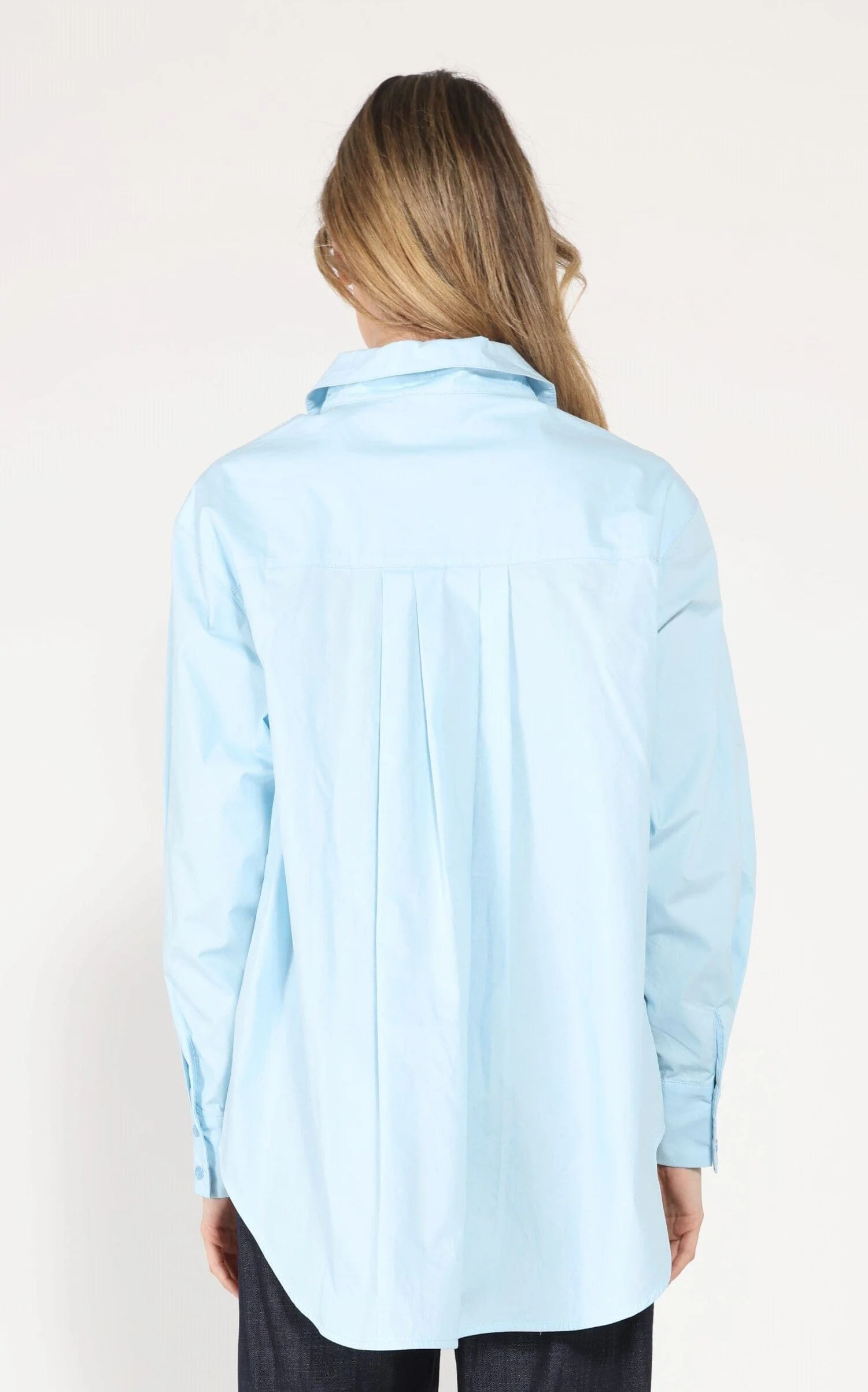 SIde flower detail button down long sleeve top - Image 8
