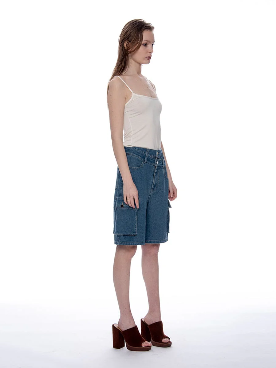 Solid Cami Tank Top - Image 3