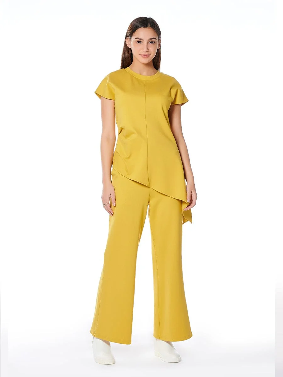 Spanx Wide Leg Pants With Elastic Back - Image 10