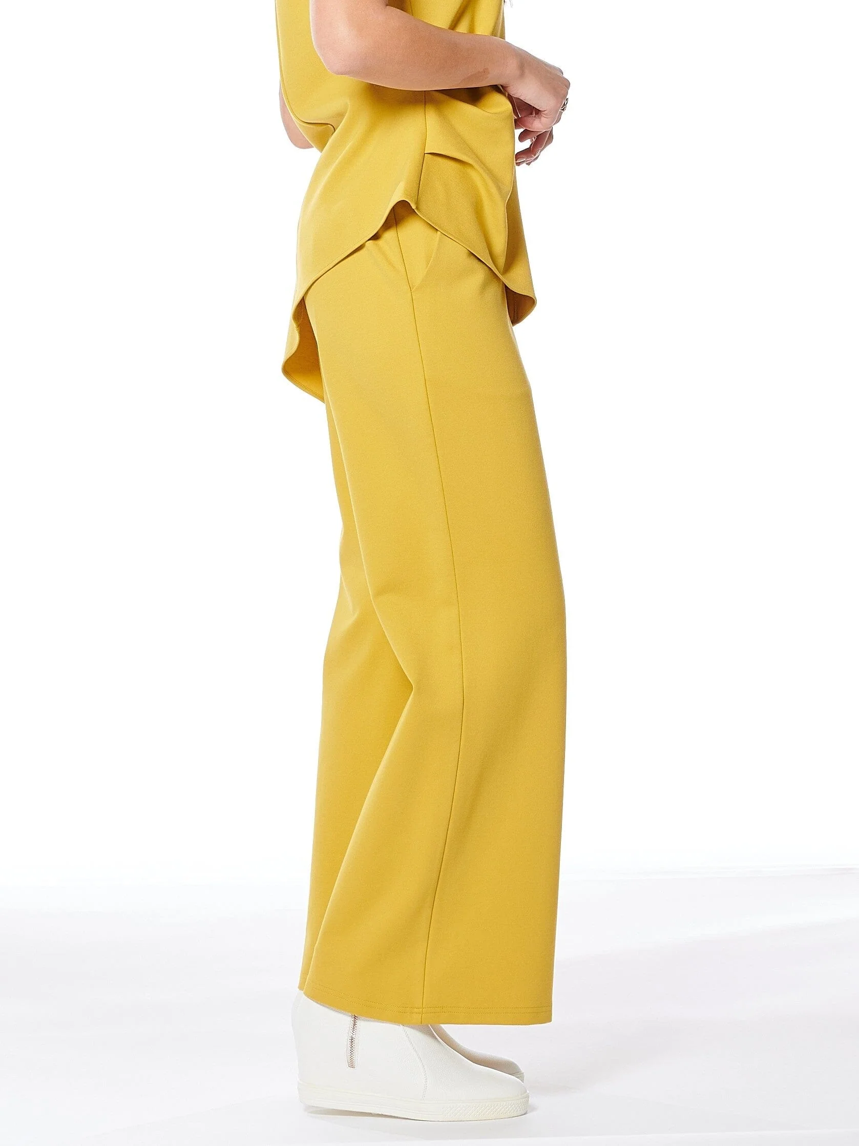 Spanx Wide Leg Pants With Elastic Back - Image 11