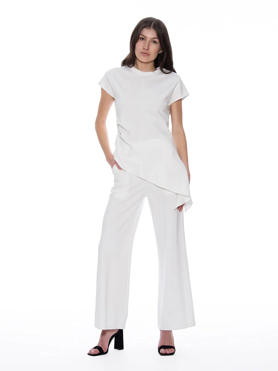 Spanx Wide Leg Pants With Elastic Back - Image 2