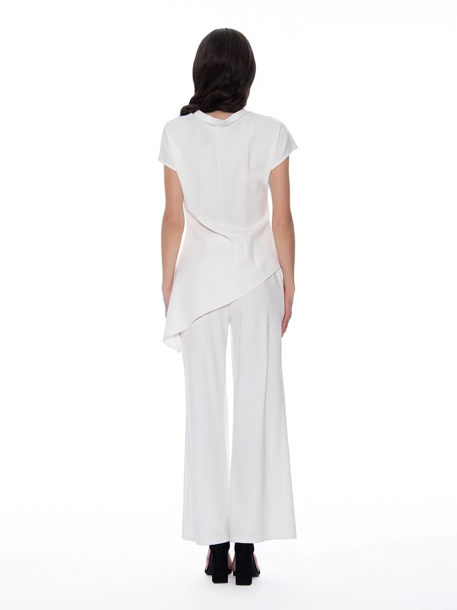 Spanx Wide Leg Pants With Elastic Back - Image 4