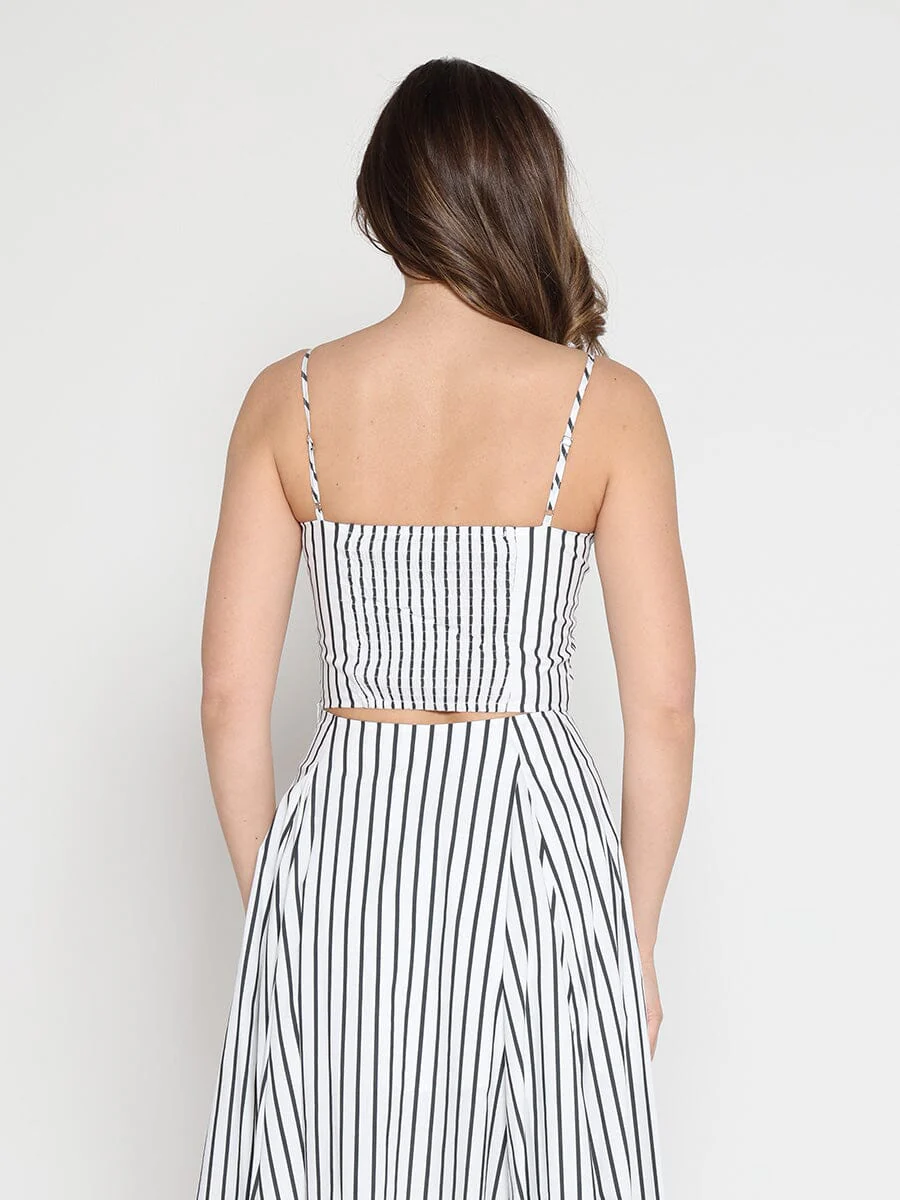 Striped Bralette Top - Image 4