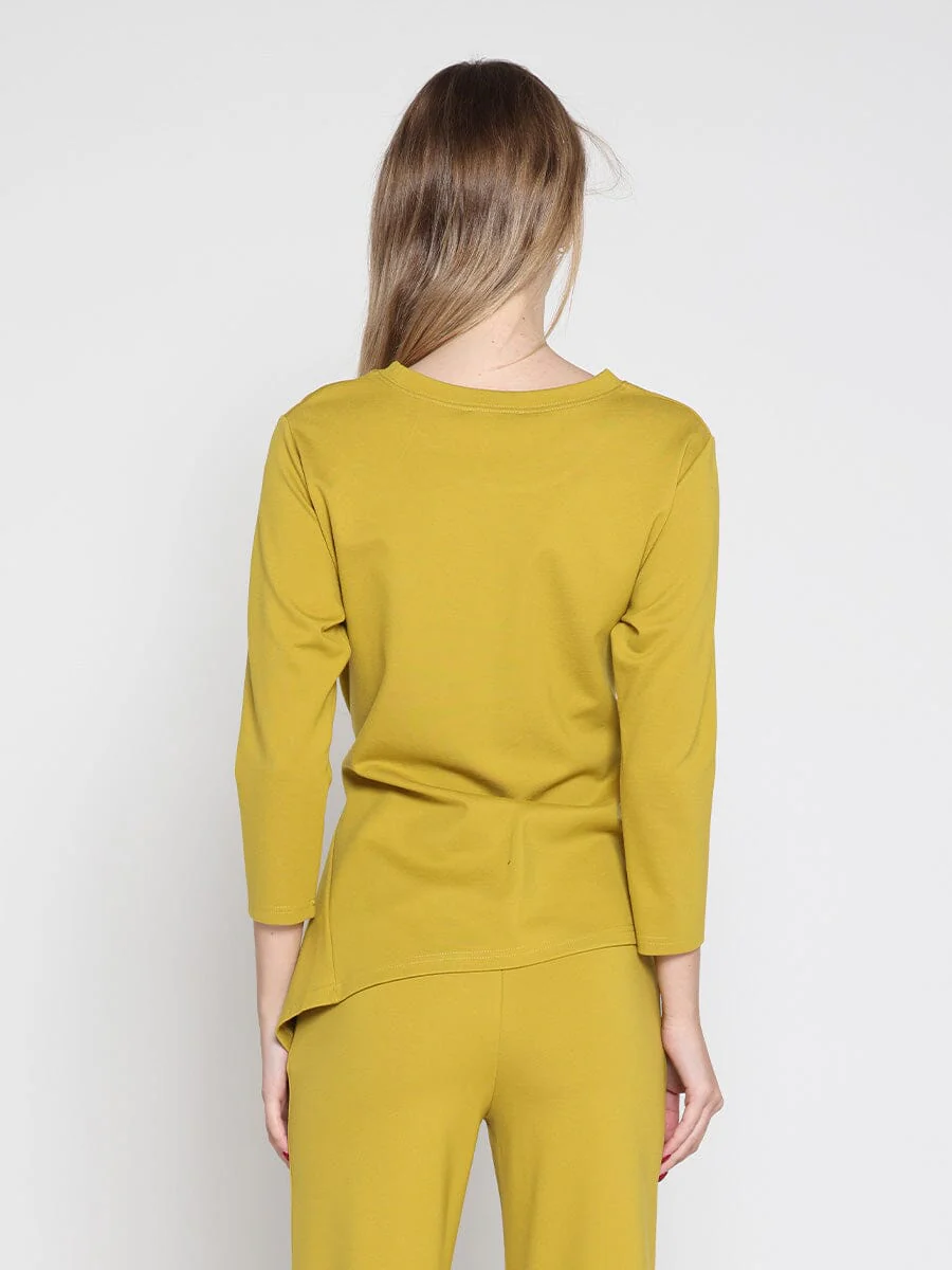 Thick Long Sleeve Shirt with Waist Tie - Image 4