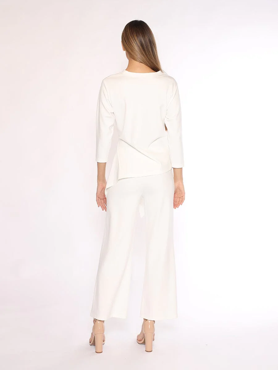Thick Long Sleeve Shirt with Waist Tie - Image 8