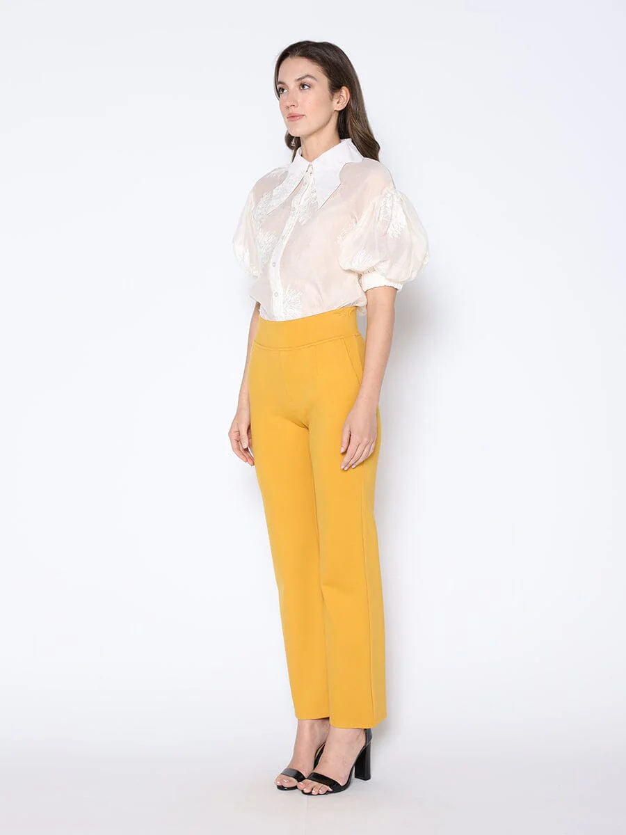 Waist Band Stretched Fitted Pants - Image 7