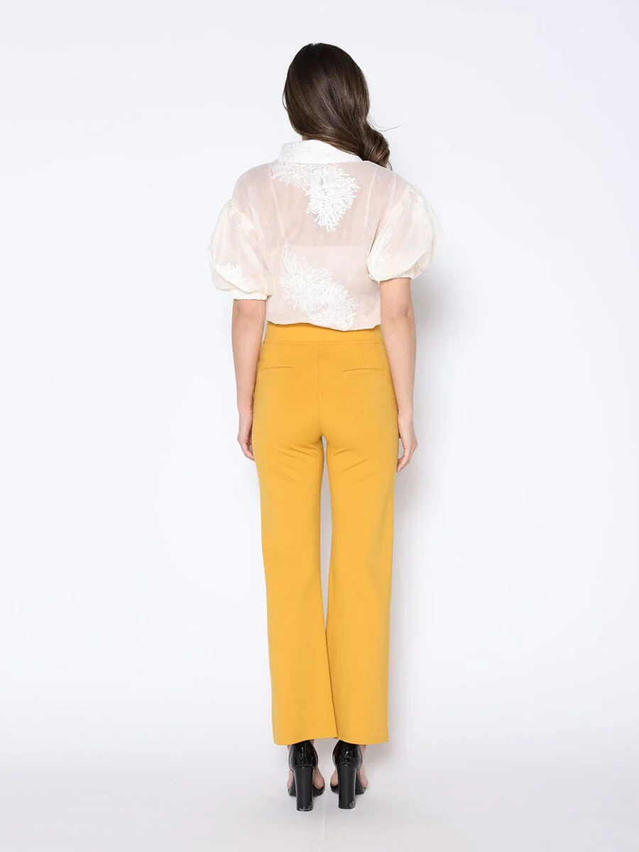 Waist Band Stretched Fitted Pants - Image 8