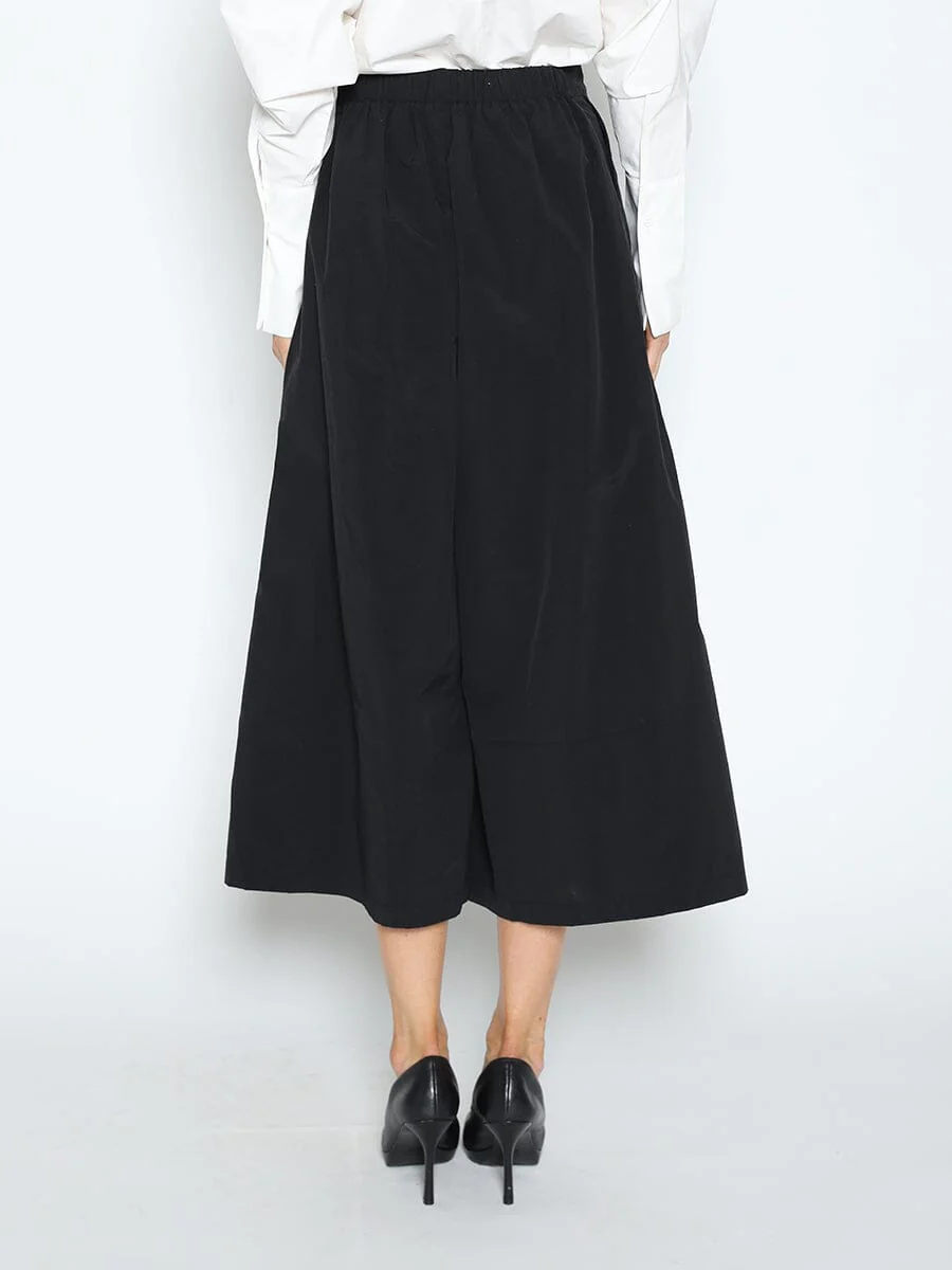 Wide Leg Culottes Pants - Image 3
