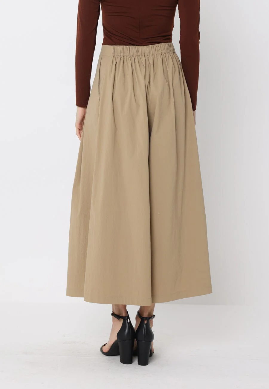 Wide Leg Culottes Pants - Image 4