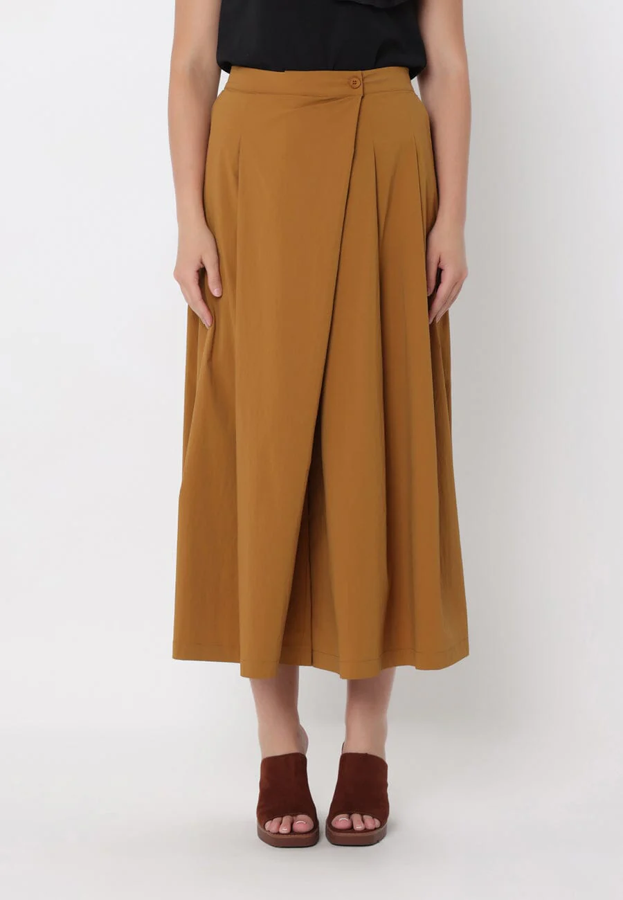 Wide Leg Culottes Pants - Image 5