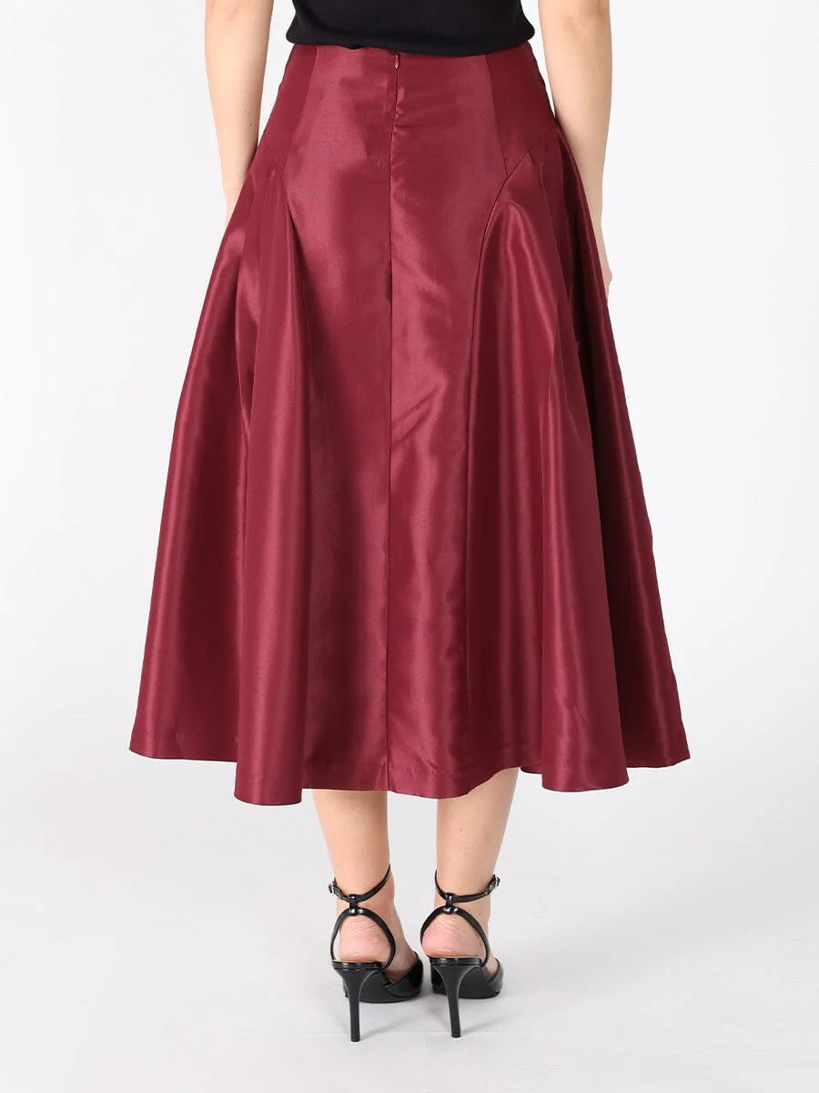 Wide Width Skirt with Back Zipper - Image 12