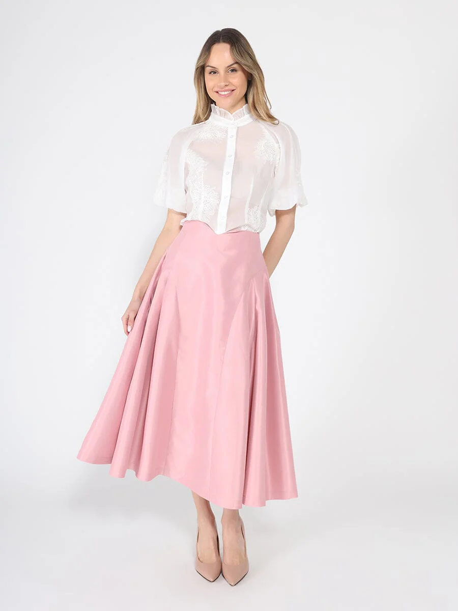 Wide Width Skirt with Back Zipper - Image 6