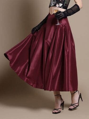Wide Width Skirt with Back Zipper - Image 9