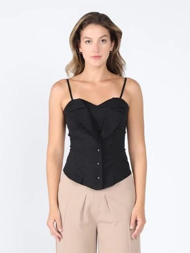 Zip up corset top with straps - Image 9